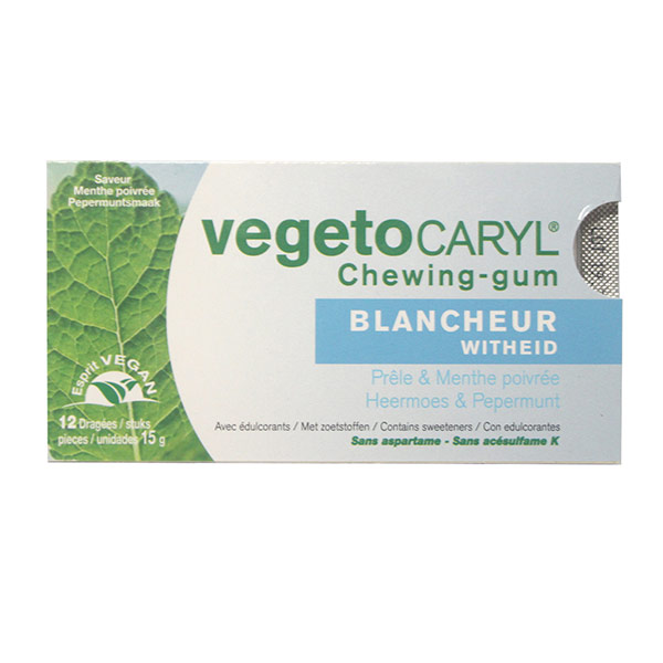 VEGETOCARYL Chewing gum Blancheur